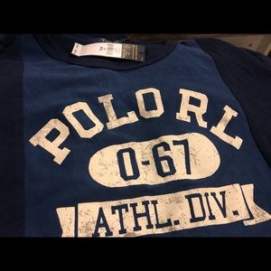 Polo/athletic divisions Long sleeve T-shirt